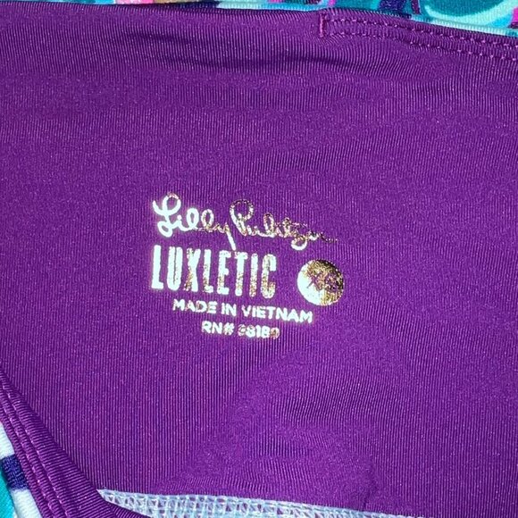 Lilly Pulitzer Weekender 21" High-Rise Crop Legging Size XS - Picture 2 of 7